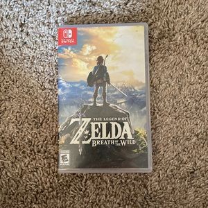 Nintendo Switch Game The Legend of Zelda Breath of The Wild